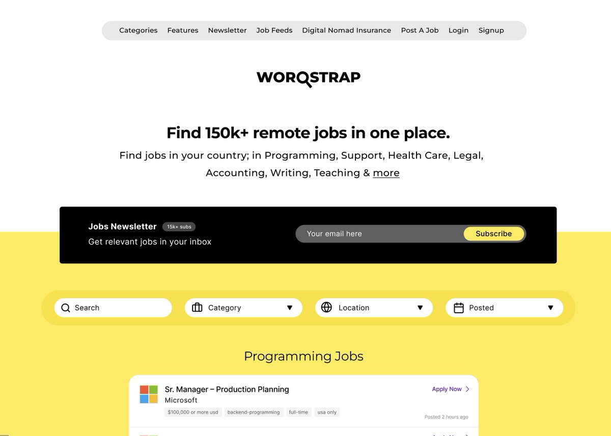 Worqstrap build update